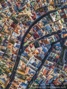 رنگین کمان اسپانیایی توسط سباستین ناگی | برگزیده عکاسی هوایی 2020