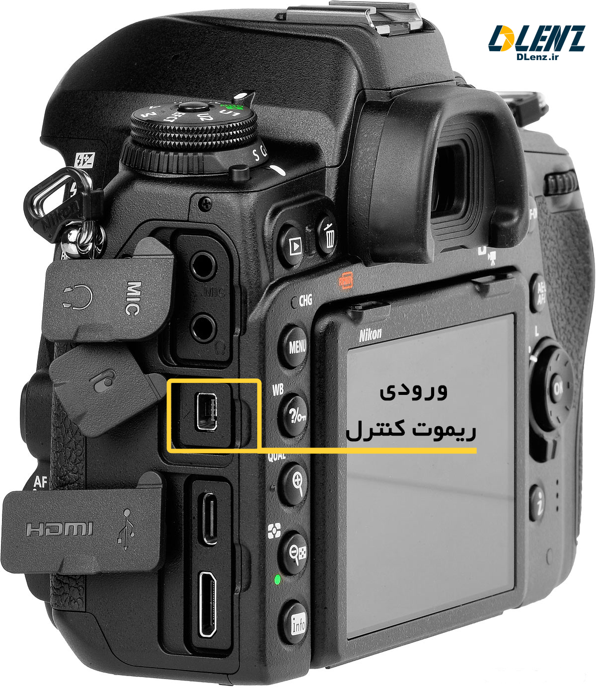 ورودی ریموت کنترل در دوربین های عکاسی-Connectivity
