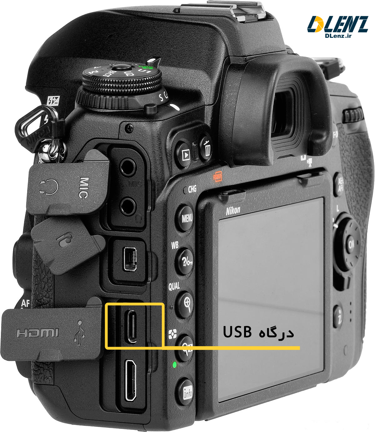 ورودی usb در دوربین های عکاسی-Connectivity
